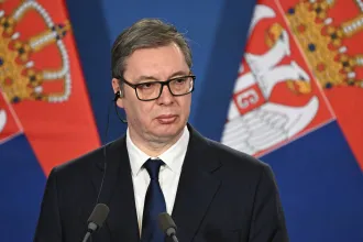 Nagy nehezen berepülhetett Vučić az orosz légtérbe