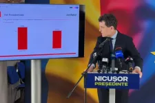 Nicușor Dan tíz százalékos hátrányban van a második fordulóra vonatkozó első felmérés szerint