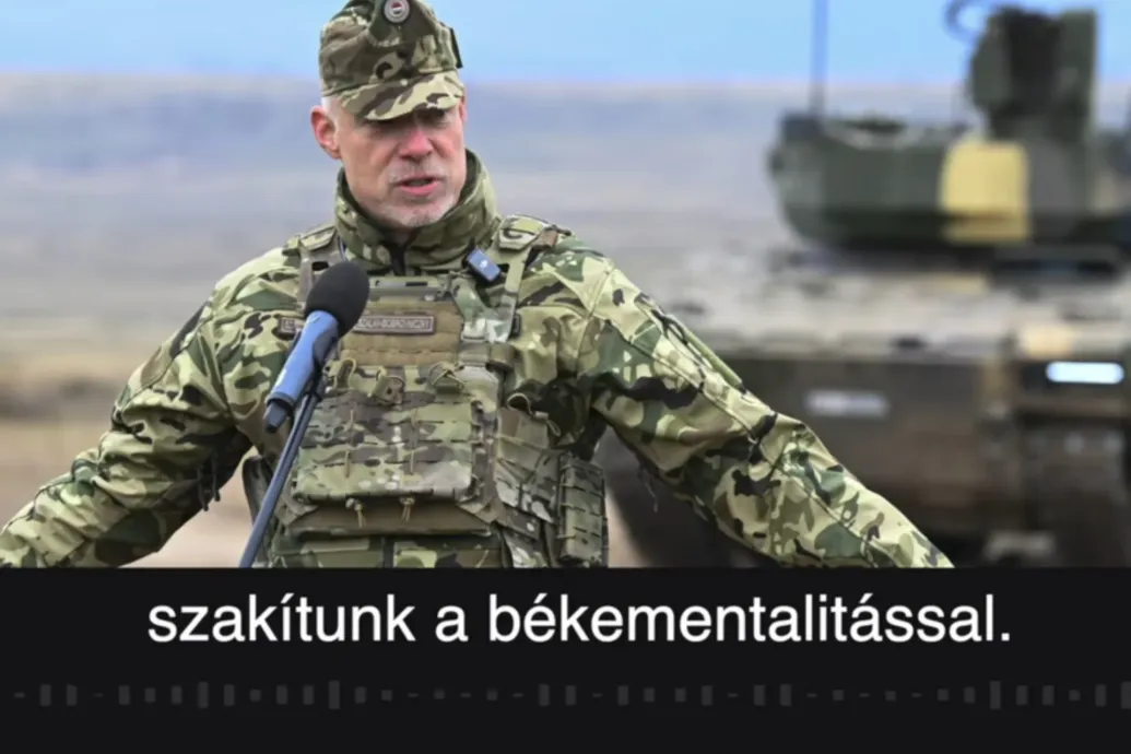 A honvédelmi miniszter arról beszél Magyar Péter hangfelvételén, hogy szakítanak az eddigi béketevékenységgel – Forrás: Telex.hu