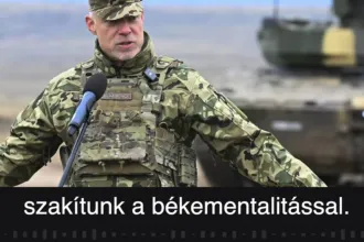 A honvédelmi miniszter arról beszél Magyar Péter hangfelvételén, hogy szakítanak az eddigi béketevékenységgel