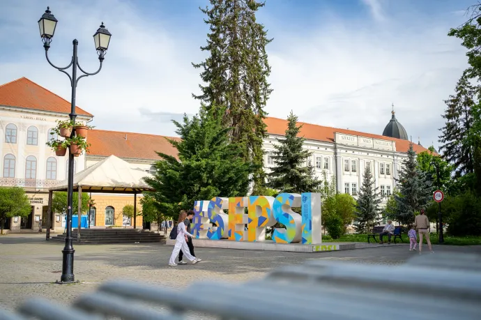 Sepsi felirat Sepsiszentgyörgyön – Fotó: Klárik Loránd / Antal Árpád Facebook-oldal