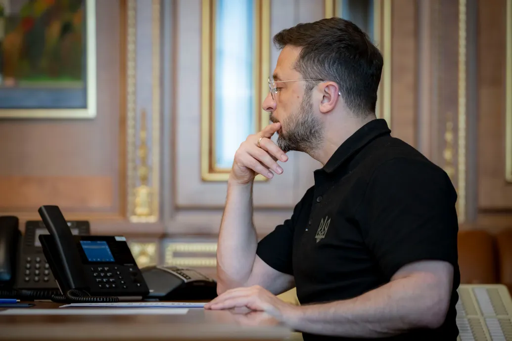 Az új német kancellár támogatásuk folytatásáról biztosította Zelenszkijt