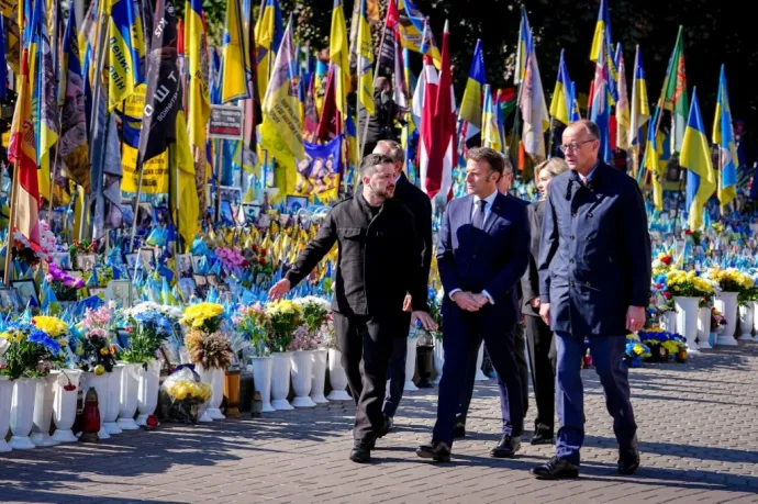 Starmer: Európa és az USA felszólítja Putyint, hogy állapodjon meg egy 30 napos ukrajnai tűzszünetről