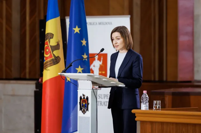 Maia Sandu egy erős és EU-párti Romániában bízik, ezért a második fordulóban Nicușor Dant támogatja