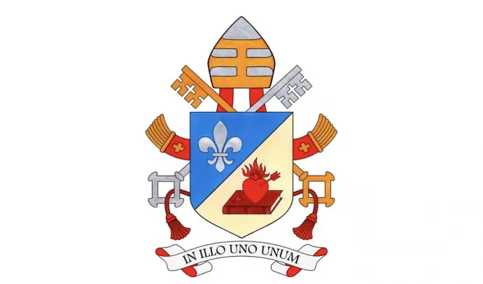 XIV. Leó pápa címere – Fotó: Vatican News