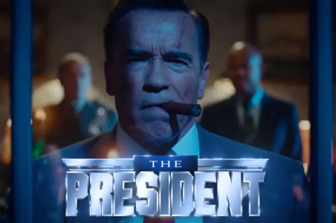 Hitlerrel kardozik Arnold Schwarzenegger a Kung Fury-film kiszivárgott jeleneteiben