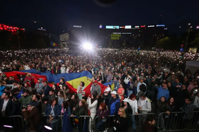 20 ezer ember gyűlt össze Bukarestben Nicușor Dan támogatására