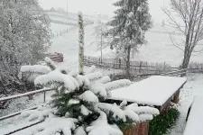 Három Hargita megyei meteorológiai állomáson megdőlt a napi hidegrekord