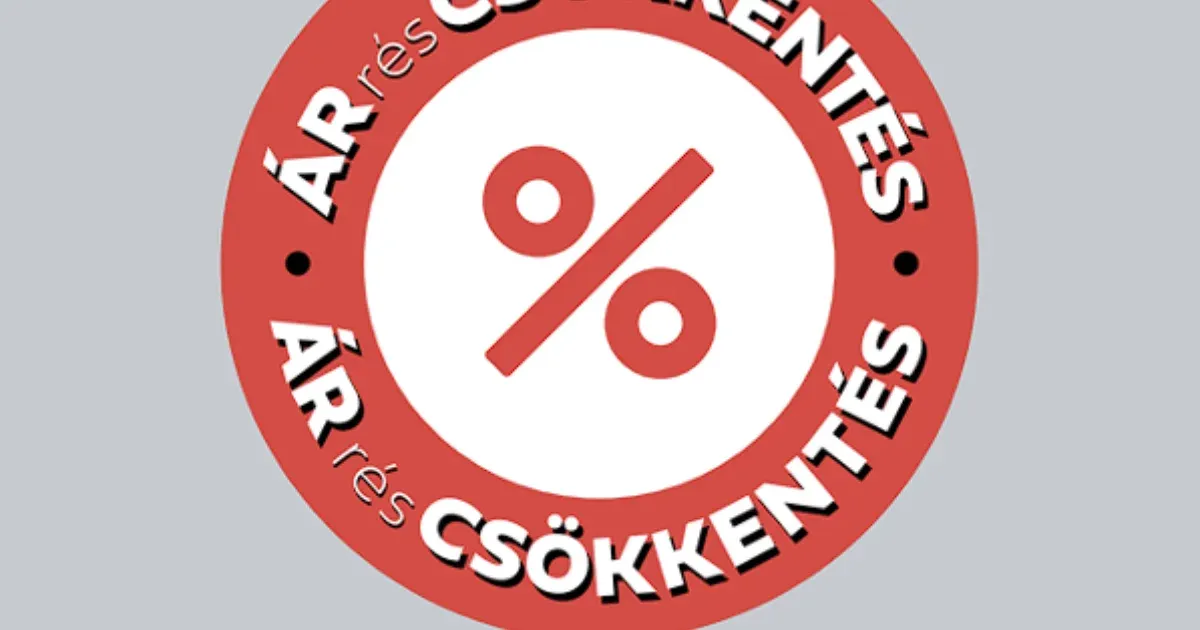 Hamarosan jönnek az ÁRrésCSÖKKENTÉS feliratú táblák a drogériákba