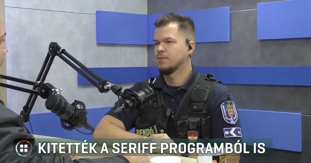 A seriffprogramból is kiteszik, megint járőr lesz a rendőr, aki nem akarta, hogy vele reklámozzák a KDNP-t