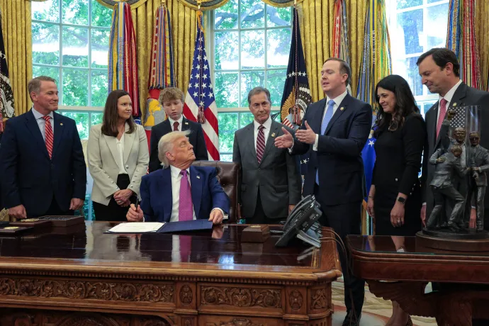 Trump a Biden korszak egyes döntéseit vonja vissza – Fotó: Chip Somodevilla / 2025 Getty Images