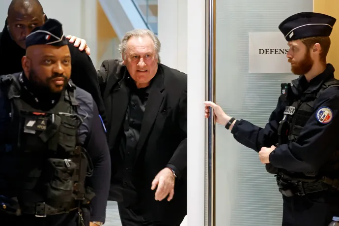 Bűnösnek találták Gérard Depardieu-t szexuális zaklatás ügyében, felfüggesztett börtönbüntetést kapott