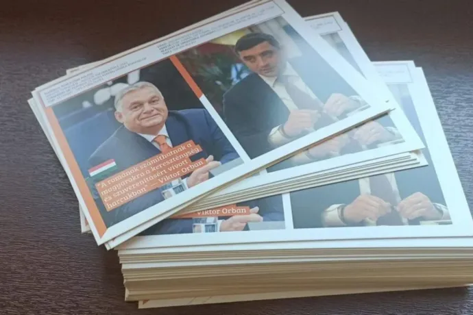 Simion Orbán Viktorral pózol szórólapjain, célkeresztben az erdélyi magyarok