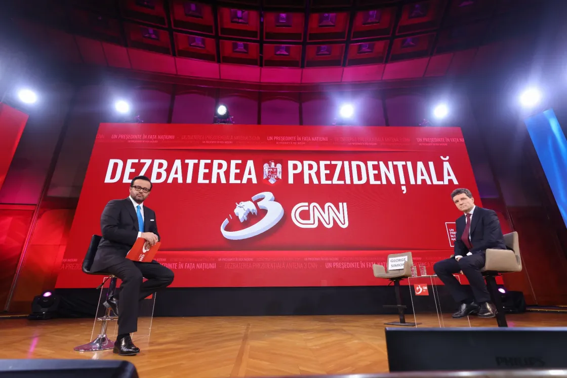 Jelöltvita: Simion hiányzott, távollétében Nicușor Dan kifejthette, hogyan lehet országot építeni demagógia nélkül