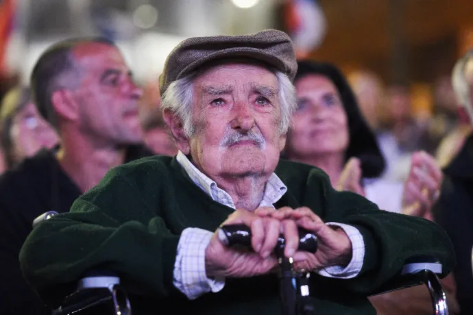 José Mujicá volt uruguayi elnök 2025. március 26-án Montevideóban – Fotó: Sofia Torres / AFP