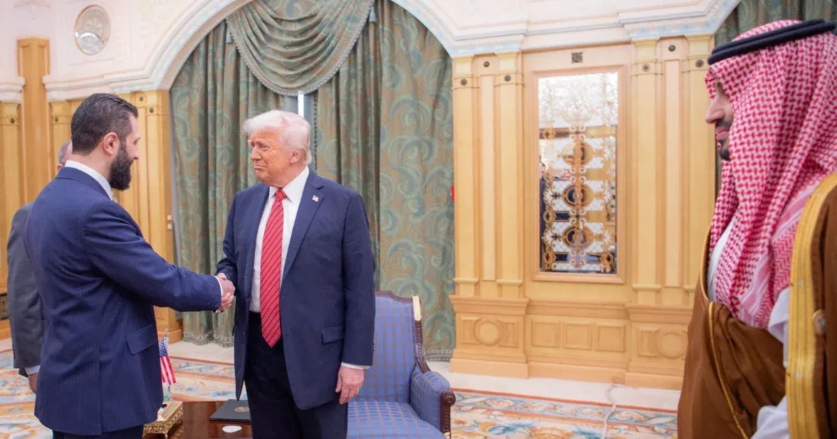Donald Trump találkozott Szíria dzsihadistából lett elnökével