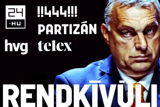 Közös kiállás az Oroszország-törvény ellen – a Partizán, a 24, a HVG, a 444 és a Telex élő műsora