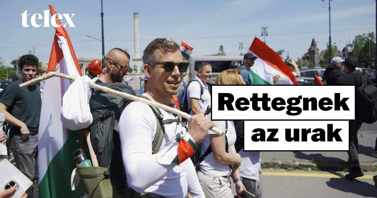 Magyar Péter hamuba sült pogácsával indult útnak, és feljelentette Orbánt