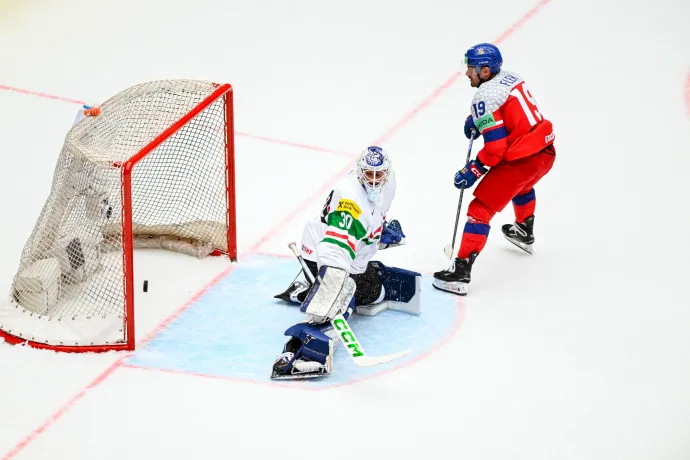 Hoki-vb: a címvédő csehek felőrölték a magyar válogatottat