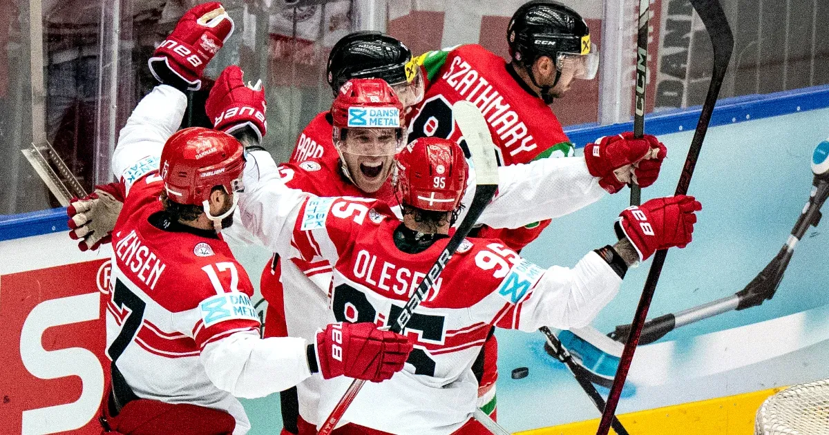 Hoki-vb: Fantasztikusan kezdett, de nagy vereséget szenvedett a dánok ellen a magyar válogatott