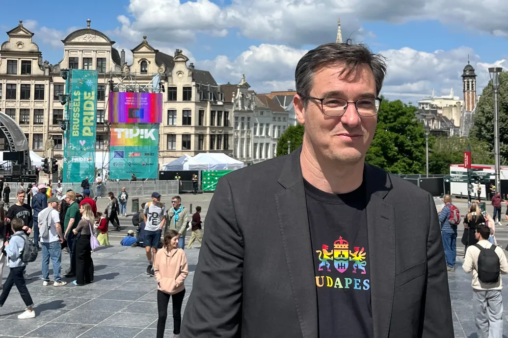 Karácsony a brüsszeli Pride-on: Magyarországon egyre többen éreznek szégyent a kormányuk miatt