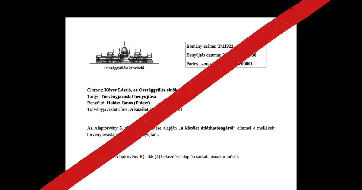 Nincs miről tárgyalni: vissza kell vonni!