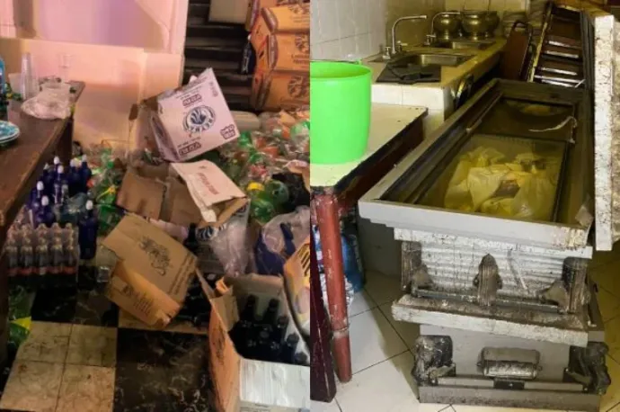 Koporsókban hűtötték az italokat egy mexikói szórakozóhelyen