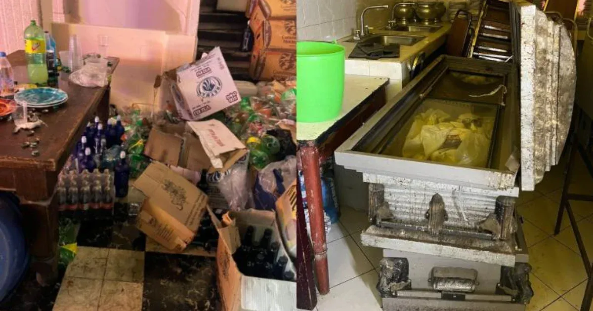 Koporsókban hűtötték az italokat egy mexikói szórakozóhelyen