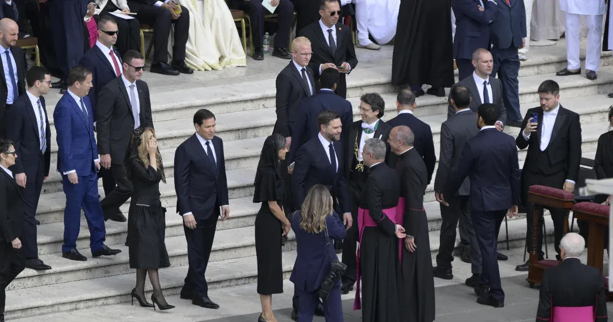XIV. Leó pápa James David Vance amerikai alelnököt fogadta