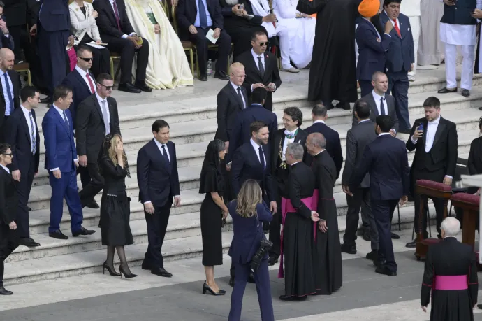 XIV. Leó pápánál járt J. D. Vance amerikai alelnök