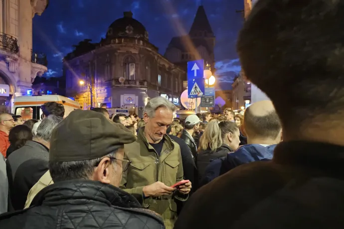 A választások éjszakáján feltűnt a Putyin-barát kijelentéseiről ismert üzletember, aki támogatta Dan kampányát