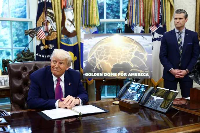 Trump szerint Kanada is részt akar venni az Aranykupola-programban