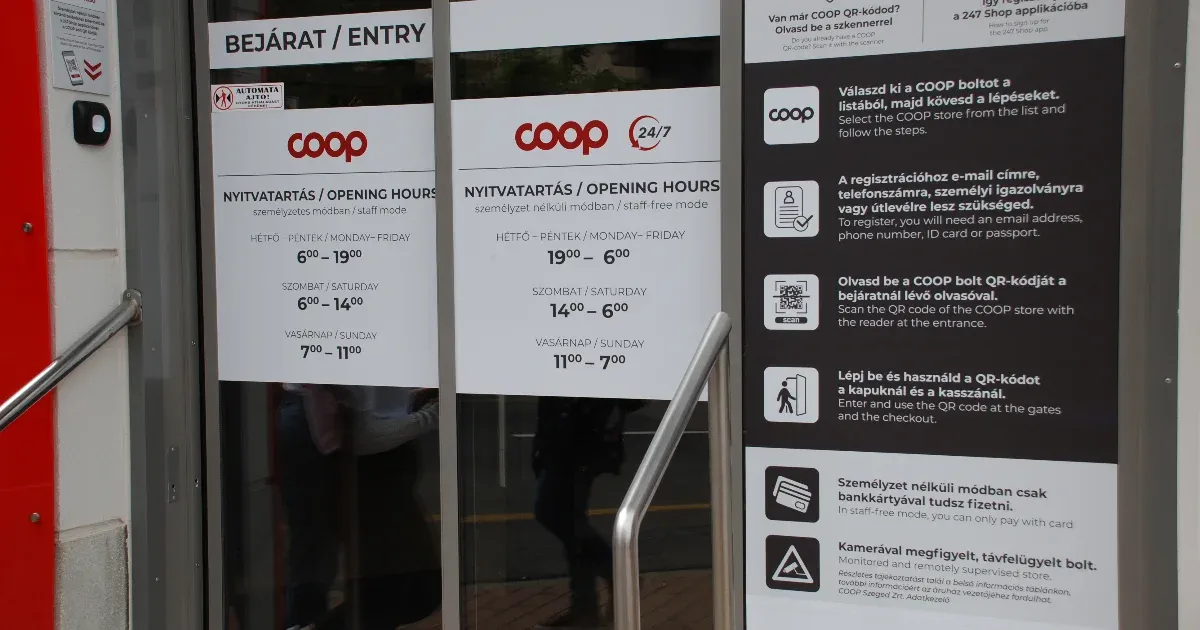 Nonstop okosboltot nyitott Szegeden a Coop, megnéztük, mit tud