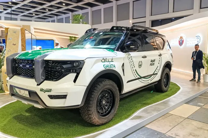 A Ghiath Smart Patrol. Fotó: Nagy Nikoletta / Telex.hu