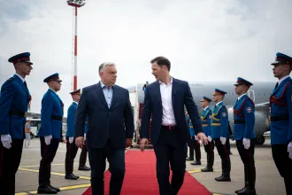Orbán kínai párttitkárral tárgyalt a Karmelitában, aztán elutazott Vučić szerb elnökhöz