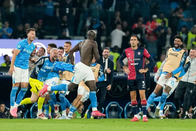 Simán verte a Cagliarit, megnyerte az olasz bajnokságot a Napoli