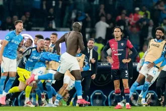 Simán verte a Cagliarit, megnyerte az olasz bajnokságot a Napoli