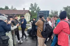Magyar Péter átlépte a határt, elindult Nagyvárad felé