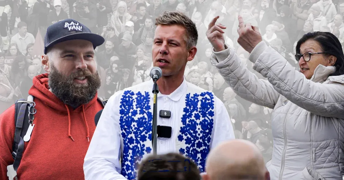 Öleléstől a Brüsszel-csicskázásig – ilyen volt Magyar Péter nagyváradi látogatása