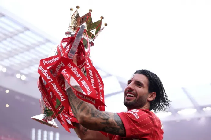 Szoboszlai első magyarként ünnepelhetett bajnoki címet a Premier League-ben