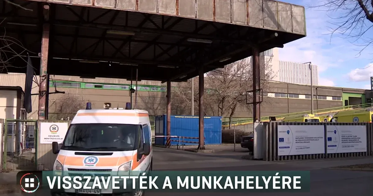 A bíróság kimondta: jogellenesen rúgta ki a szakszervezeti elnököt az Országos Mentőszolgálat
