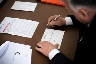 A Magyar Nemzet már ott tart, hogy szabotázs, ha valaki igennel szavaz Ukrajna uniós csatlakozására