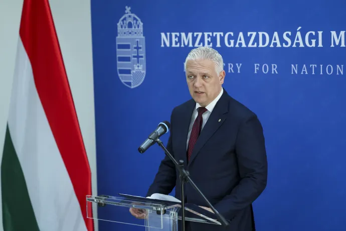 Szabados Richárd, a Nemzetgazdasági Minisztérium (NGM) kis- és középvállalkozások fejlesztéséért és technológiáért felelős államtitkára – Fotó: Hegedüs Róbert / MTI
