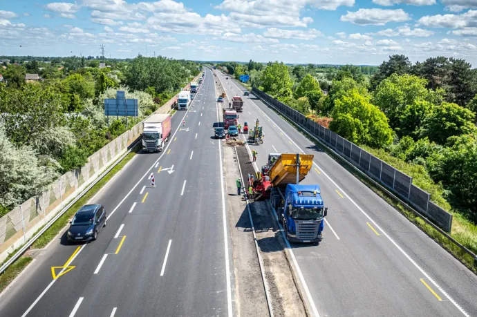 Munkálatok miatt sávlezárásokra kell számítani az M7-esen