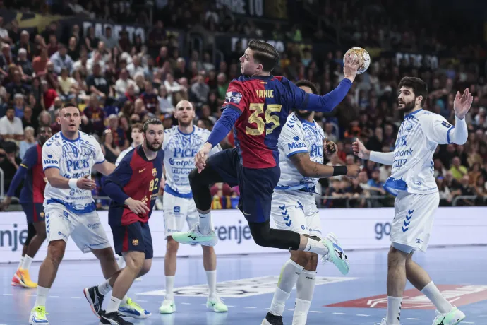 A Barcelona–Pick Szeged Bajnokok Ligája negyeddöntő visszavágója Barcelonában, 2025. május 1-jén – Fotó: Javier Borrego / Europa Press / Getty Images