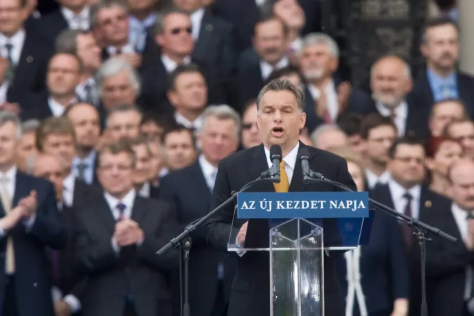 Orbán épp 15 éve hirdette meg azt a rendszerváltást, amire most Magyar Péter pályázik