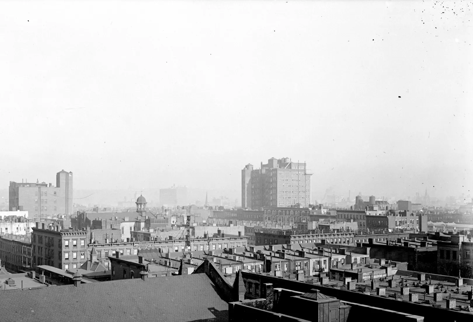 New-York. Kilátás a Cumberland-szálló 8. emeletének ablakából. 1912.IX.19 – Fotó: Cholnoky Jenő Fényképtár / Cholnoky Jenő Hagyaték / Cholnoky Jenő Földrajzi Társaság