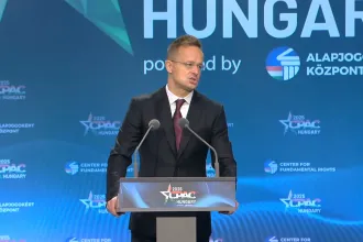 Szijjártó Péter: Nekünk, magyaroknak Orbán Viktor a jövő
