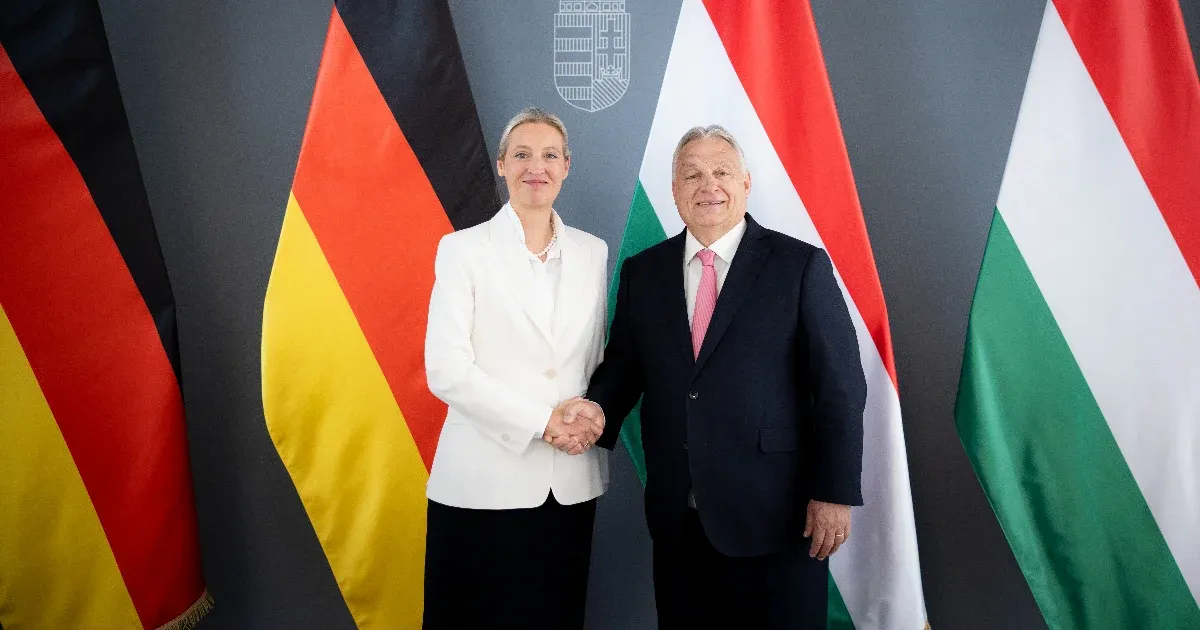 Miután az elhallgattatásról beszélt a CPAC-en, Orbán Viktorhoz is felugrott Alice Weidel