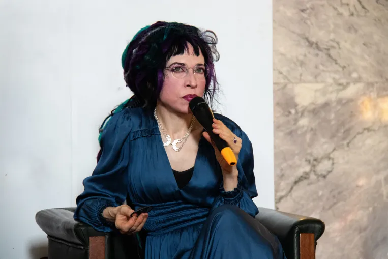 Sofi Oksanen a SepsiBookon: A valóság gyorsabban pusztul, mint ahogy leírhatnánk
